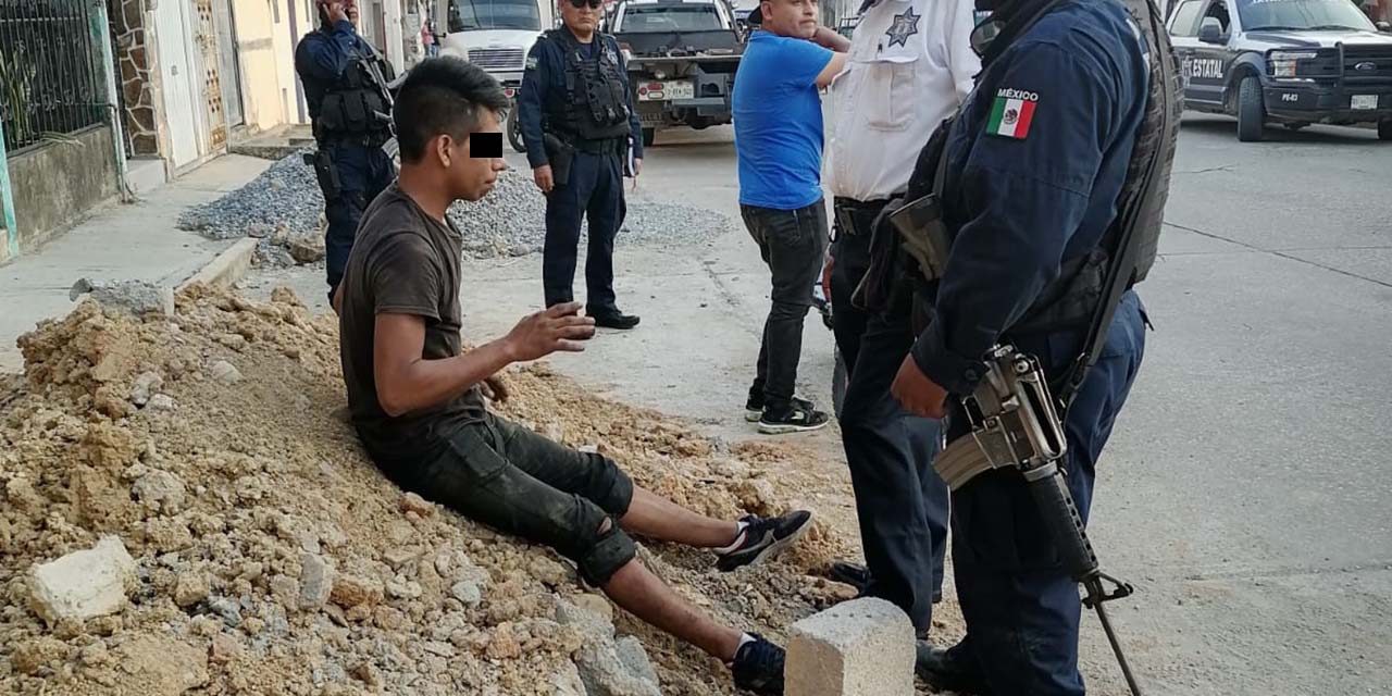 Derrapa ebrio motociclista | El Imparcial de Oaxaca