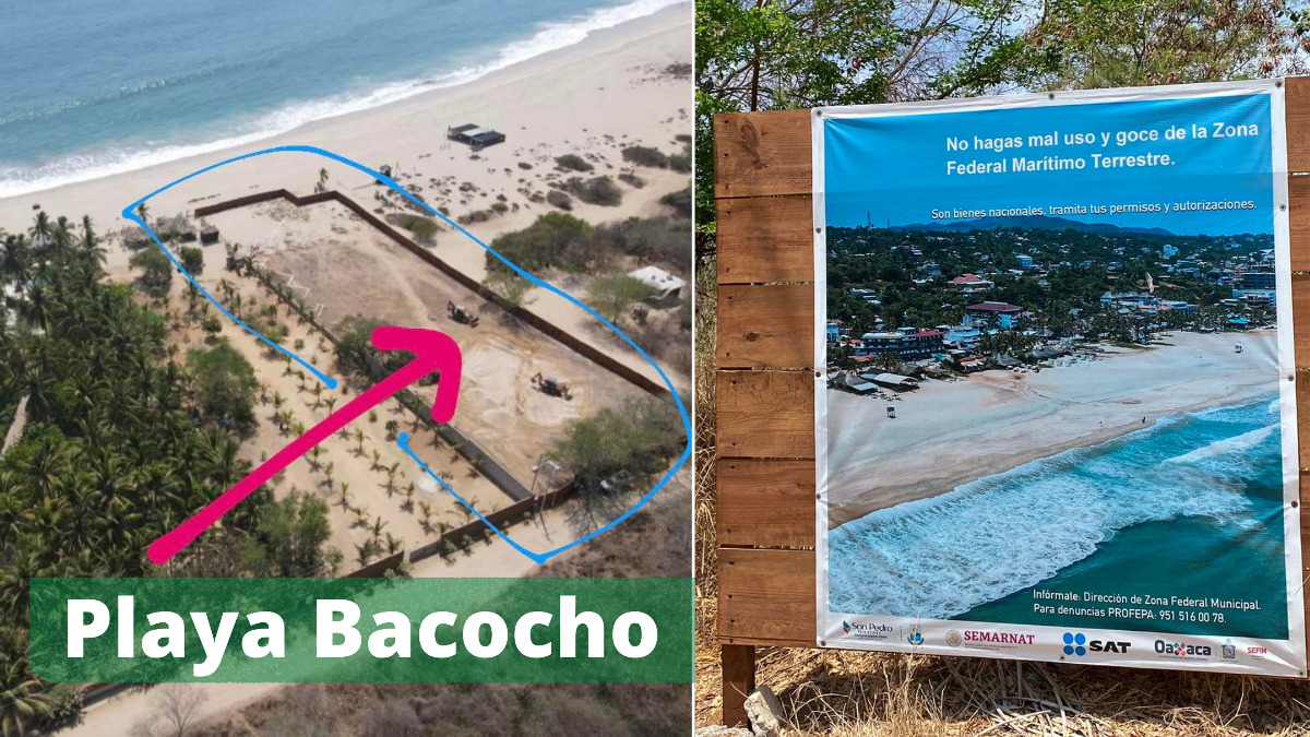 Clausura Profepa desarrollo  habitacional en Playa Bacocho | El Imparcial de Oaxaca