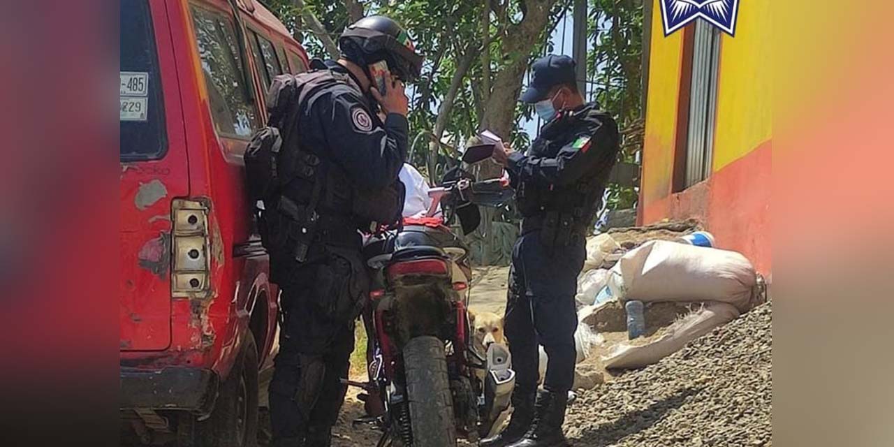 Aseguran motocicleta con reporte de robo | El Imparcial de Oaxaca