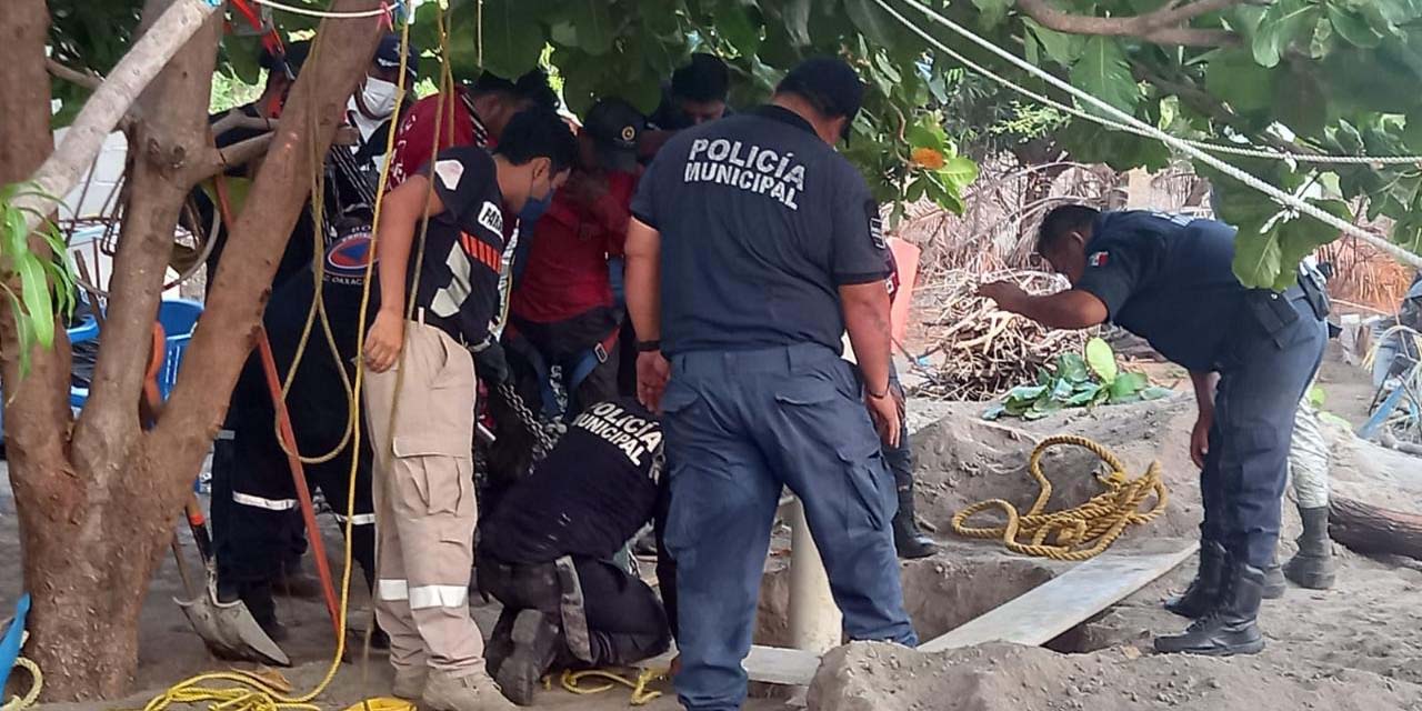 Muere hombre sepultado en un pozo | El Imparcial de Oaxaca