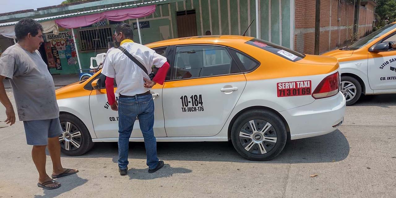 Taxista ebrio se queda dormido al volante | El Imparcial de Oaxaca