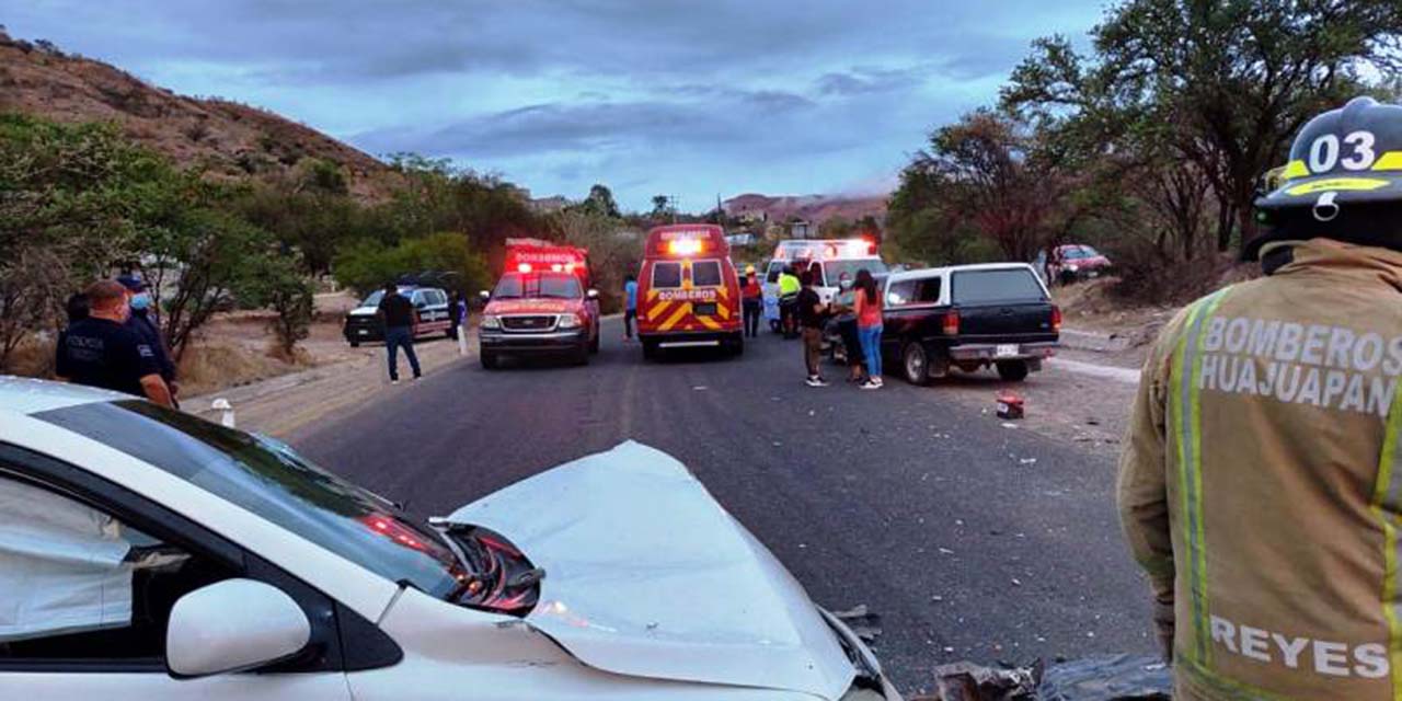 Cuatro lesionados y daños deja un percance vial | El Imparcial de Oaxaca