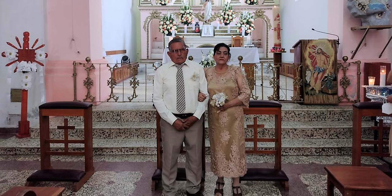 Celebran Raquel y Miguel sus bodas de oro | El Imparcial de Oaxaca