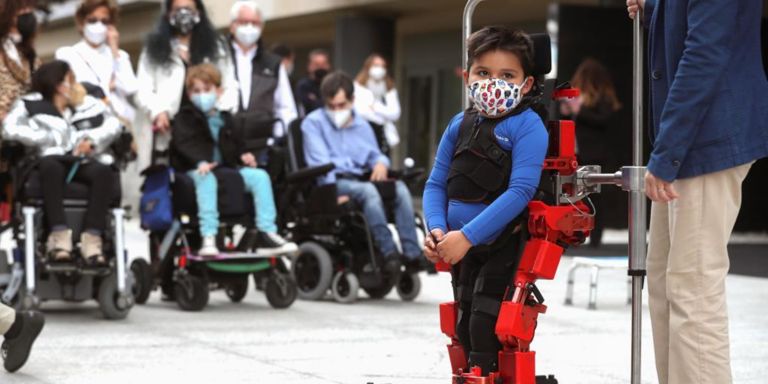 El primer exoesqueleto robótico del mundo para niños es español | El Imparcial de Oaxaca