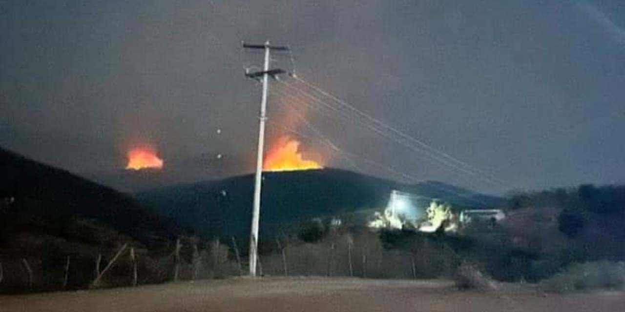 Piden apoyo aéreo para apagar incendio en Tlapancingo | El Imparcial de Oaxaca
