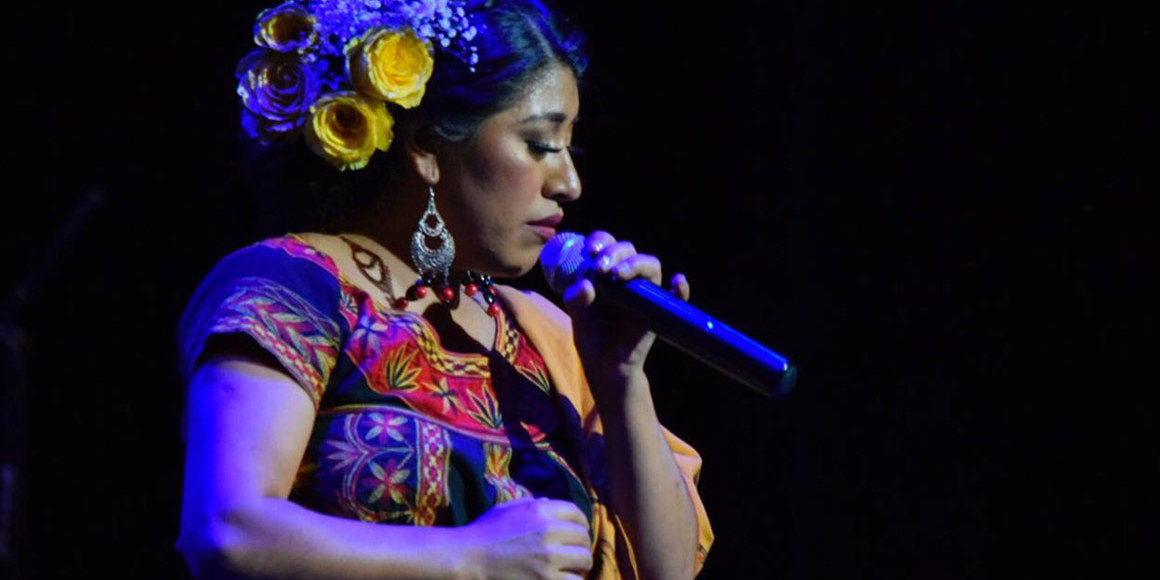 Soprano mixe, María Reyna, en el Auditorio “Blas Galindo” | El Imparcial de Oaxaca