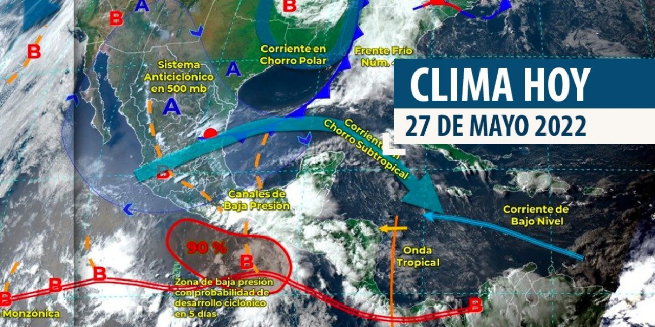 Monitorean posible desarrollo ciclónico | El Imparcial de Oaxaca
