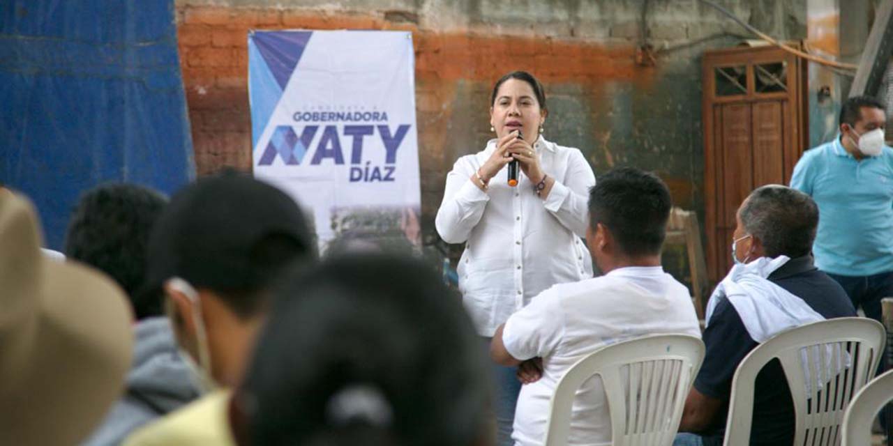 Naty Díaz seguirá luchando por Oaxaca, “no me van a intimidar” | El Imparcial de Oaxaca