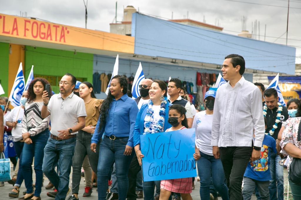 Ejutla de Crespo abraza a Naty Díaz en su pre-cierre de campaña | El Imparcial de Oaxaca