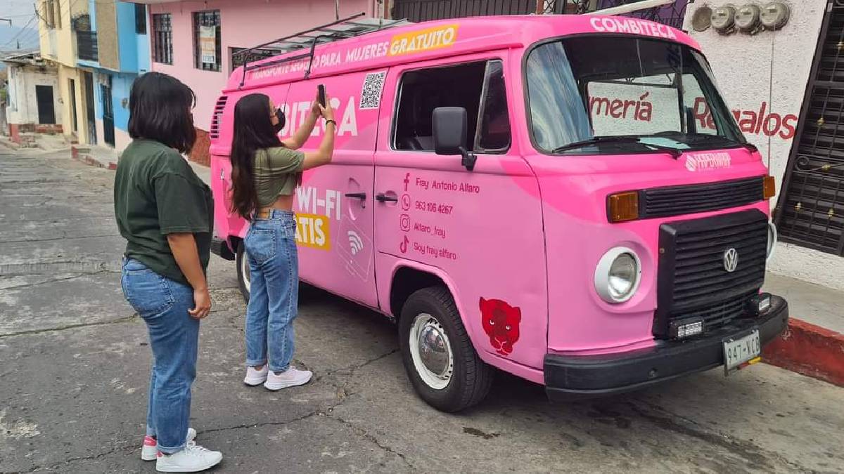 Surge la “combiteca”, transporte gratuito, seguro y nocturno para mujeres en Chiapas | El Imparcial de Oaxaca