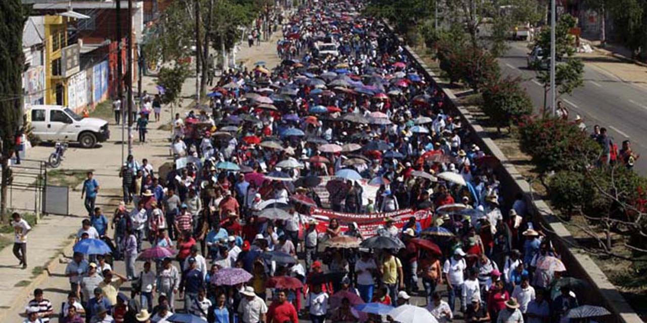 Anuncia S-22 marcha para el 15 de mayo en Oaxaca y en CDMX | El Imparcial de Oaxaca