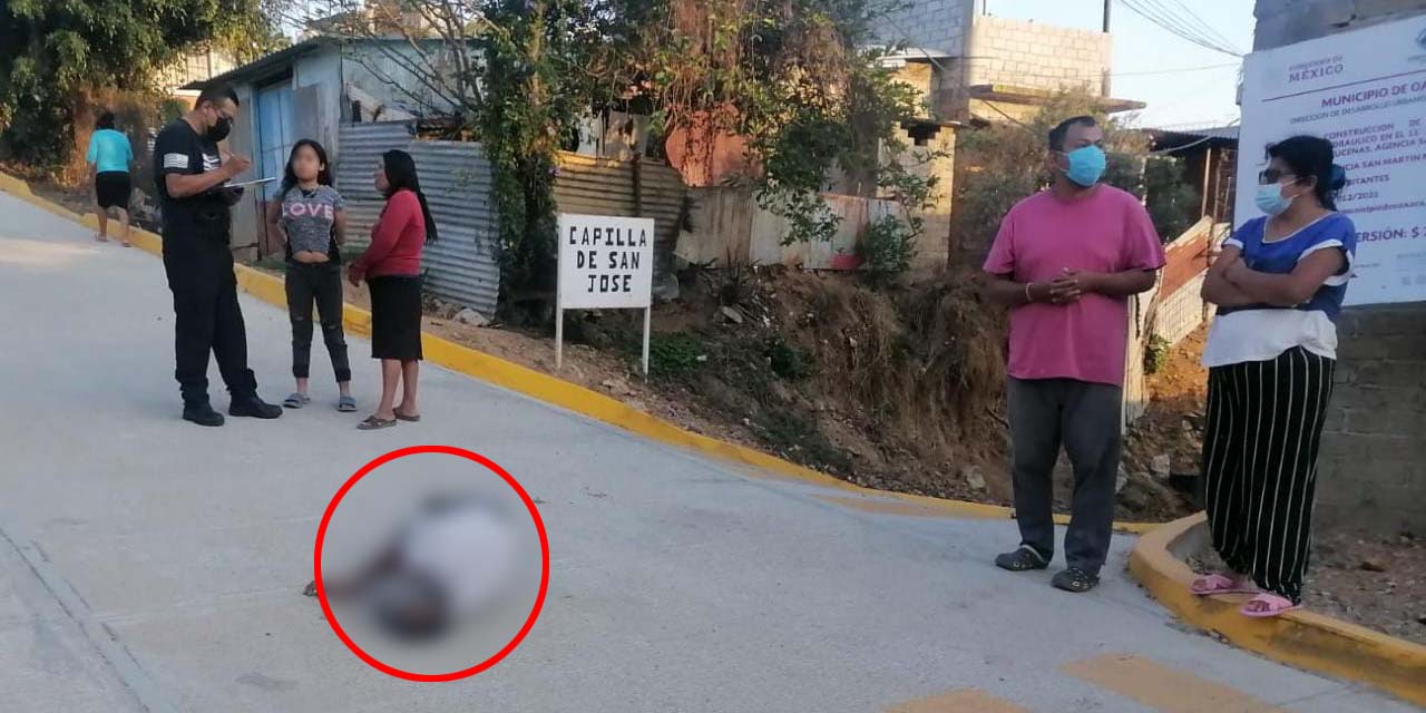 Hombre muere a mitad de la calle | El Imparcial de Oaxaca
