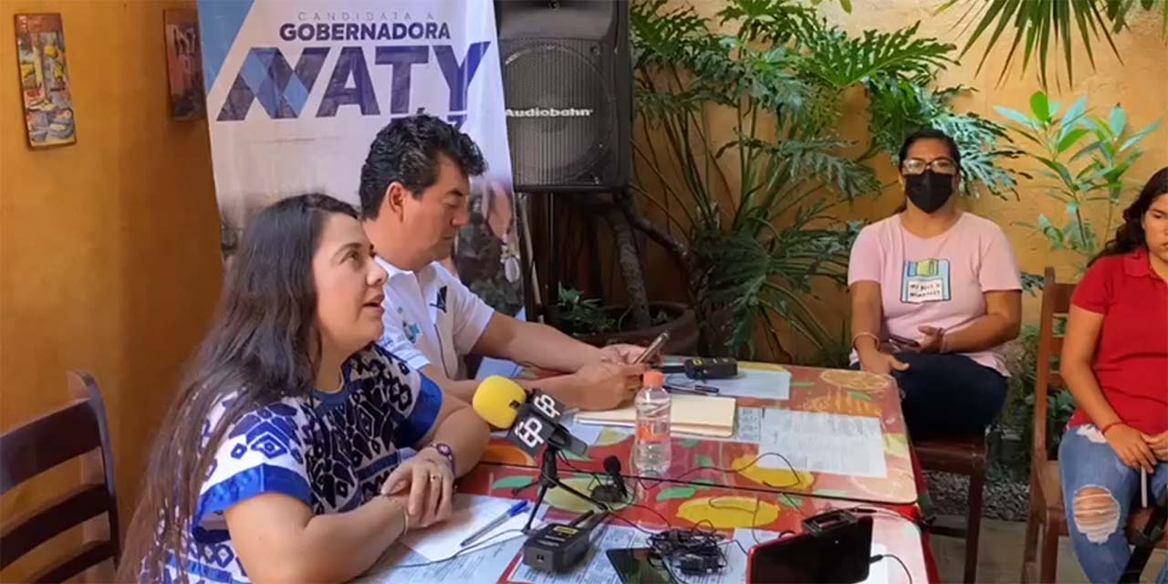 Gabinete sin compadrazgos ni amiguismos propone Naty Díaz en su gobierno | El Imparcial de Oaxaca