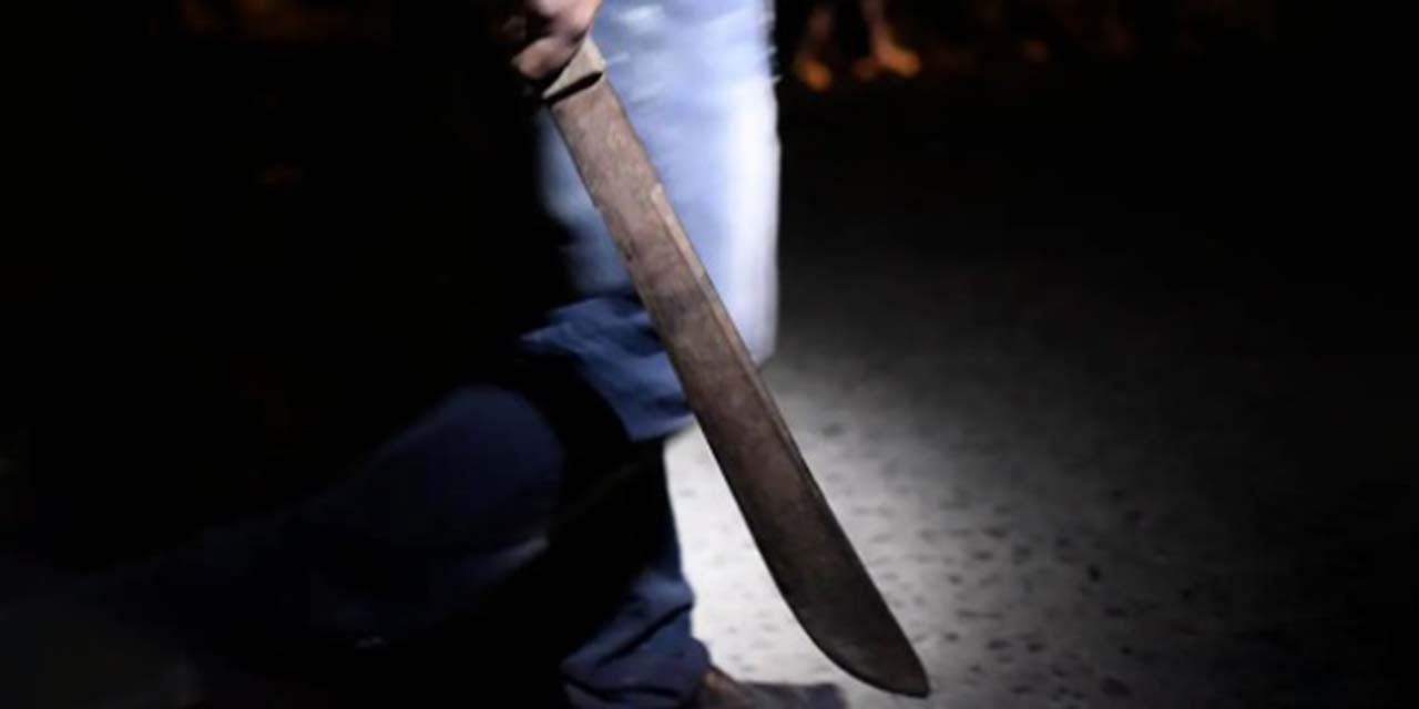 Asaltan a hombre con machete en mano | El Imparcial de Oaxaca