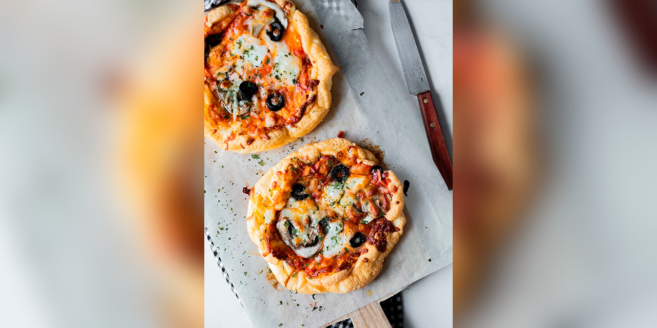 Pizza nube, una receta rápida y saludable que arrasa en redes | El Imparcial de Oaxaca