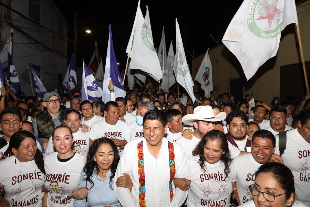 Celebra Salomón Jara su virtual triunfo en la contienda para la gobernatura del estado de Oaxaca | El Imparcial de Oaxaca