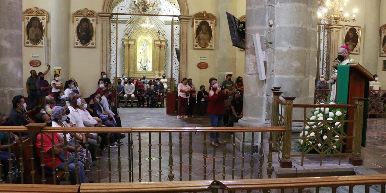Llama Arzobispo a seguir promoviendo la paz social | El Imparcial de Oaxaca