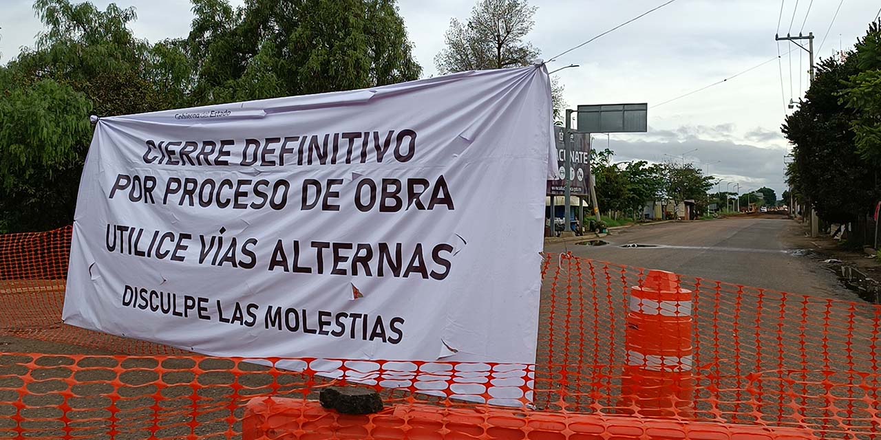 Obras ahorcan vialidad; cierran Circuito Interior desde Viguera | El Imparcial de Oaxaca
