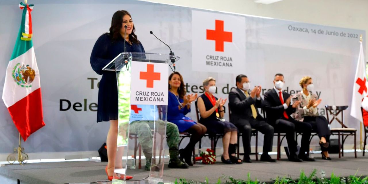 María Antonieta Velásquez Chagoya, nueva presidenta y delegada Estatal de la Cruz Roja Mexicana | El Imparcial de Oaxaca