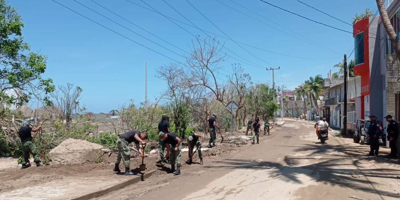 Ardua labor para levantar Zipolite | El Imparcial de Oaxaca