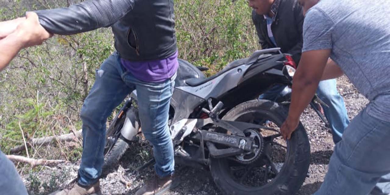 Fuerte accidente deja un motociclista lesionado | El Imparcial de Oaxaca