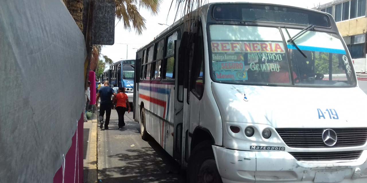 Pésimo servicio del transporte público de Salina Cruz | El Imparcial de Oaxaca