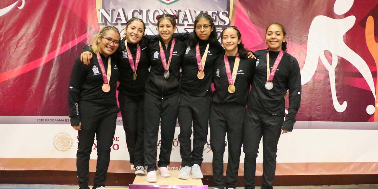 Gladiadoras de oro, plata y bronce en los Nacionales Conade | El Imparcial de Oaxaca