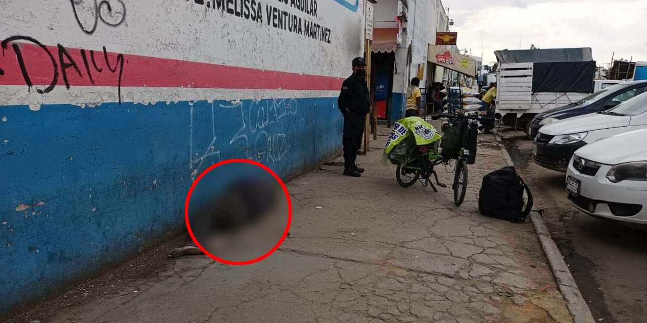 Muere hombre de situación de calle | El Imparcial de Oaxaca