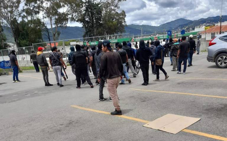 Grupo armado siembra el pánico Hombres en calles de San Cristóbal de las Casas, Chiapas | El Imparcial de Oaxaca