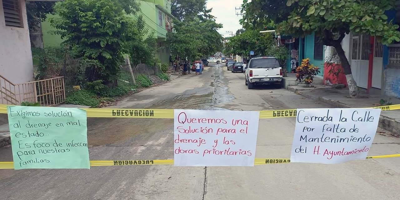 Colapso de drenaje afecta calle en Pinotepa | El Imparcial de Oaxaca