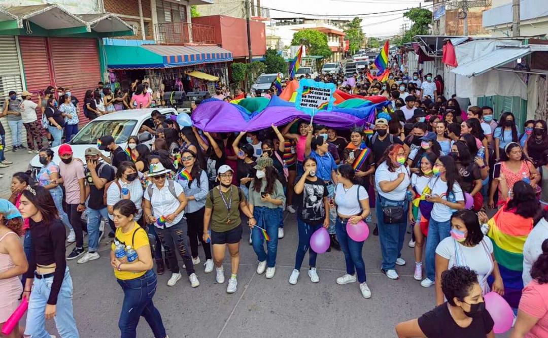 Marcha comunidad   LGBTQ+ en Juchitán | El Imparcial de Oaxaca