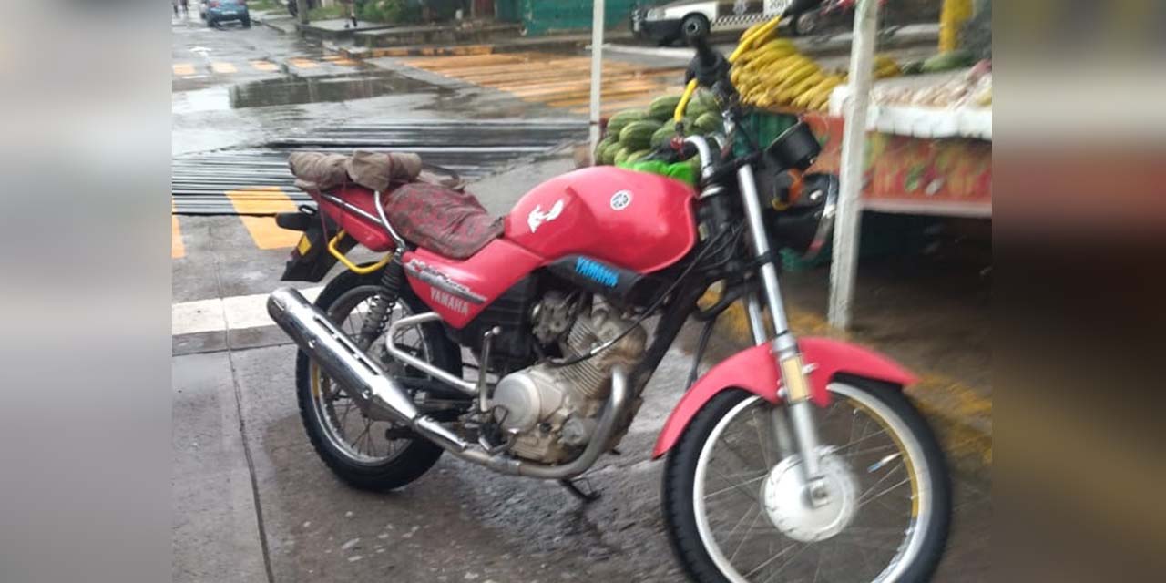 Circulaba con moto robada | El Imparcial de Oaxaca