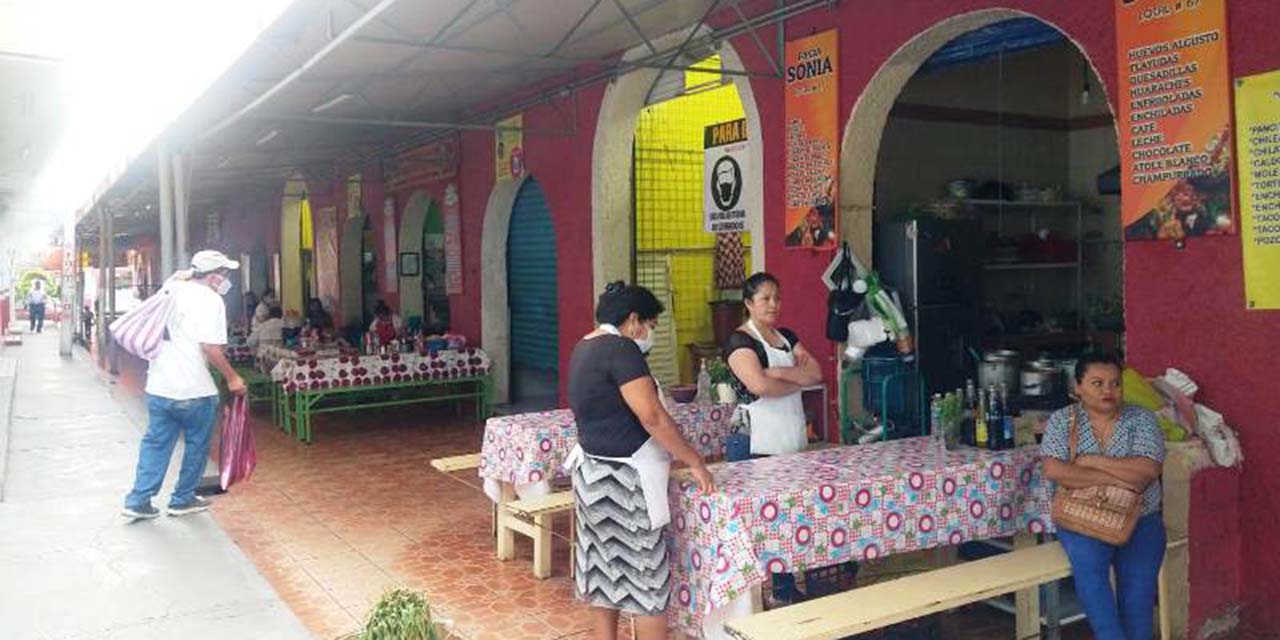 Roban en el área de cocinas de mercado mixteco | El Imparcial de Oaxaca