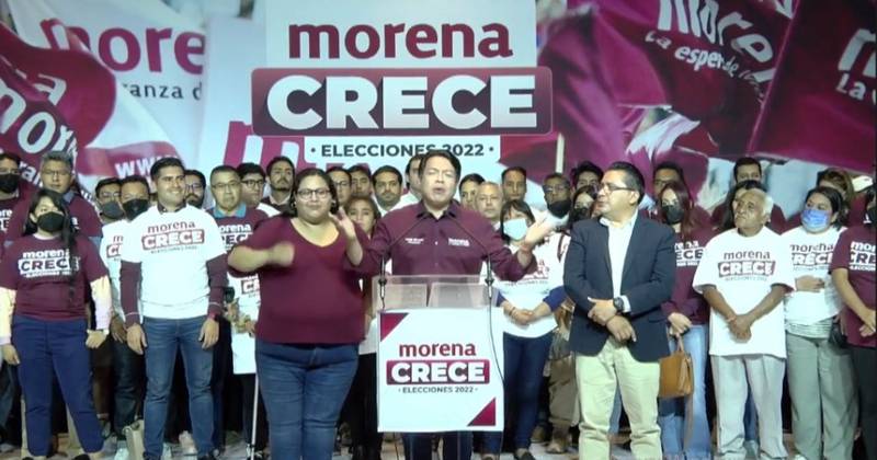 Elecciones 2022: Morena ‘canta victoria’ en 5 de 6 estados | El Imparcial de Oaxaca
