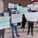 Docentes protestan en Teposcolula