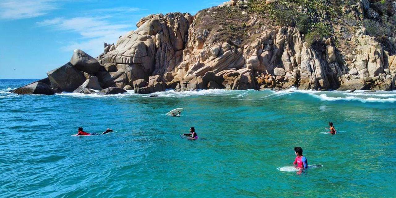 Ideal para surfistas, Playa Barra de la Cruz | El Imparcial de Oaxaca