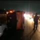 Se registra aparatoso choque sobre la autopista México-Puebla y provoca caos vial