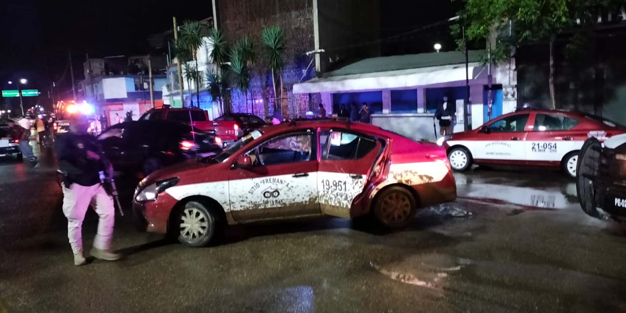 Dos lesionados y dos heridos deja balacera entre transportistas | El Imparcial de Oaxaca