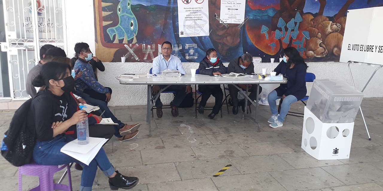 Poca afluencia de votantes en las 41 casillas de Huautla | El Imparcial de Oaxaca