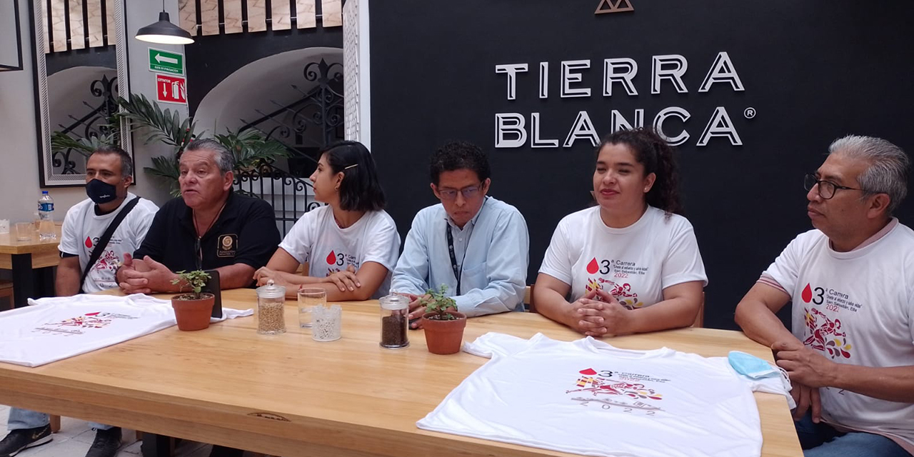 Anuncian carrera atlética por Día mundial del Donante de Sangre | El Imparcial de Oaxaca