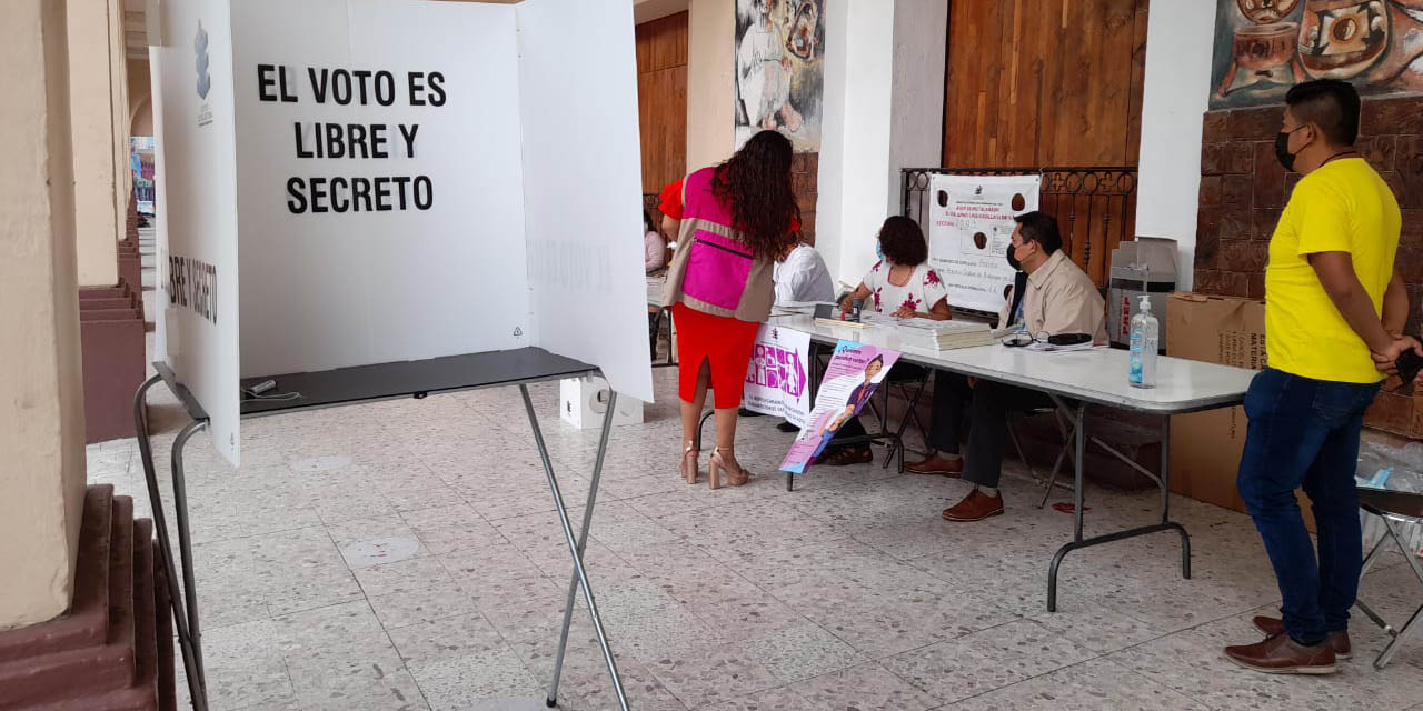 Sin contratiempos instalan casillas en Huajuapan de León | El Imparcial de Oaxaca