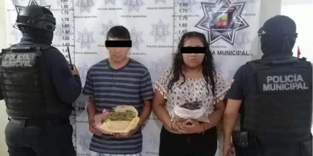 Los agarran con marihuana y motocicleta sin documentos | El Imparcial de Oaxaca