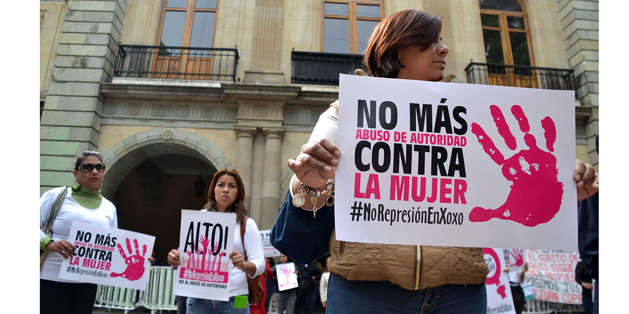 Desdén en Oaxaca de Juárez por violencia contra mujeres | El Imparcial de Oaxaca