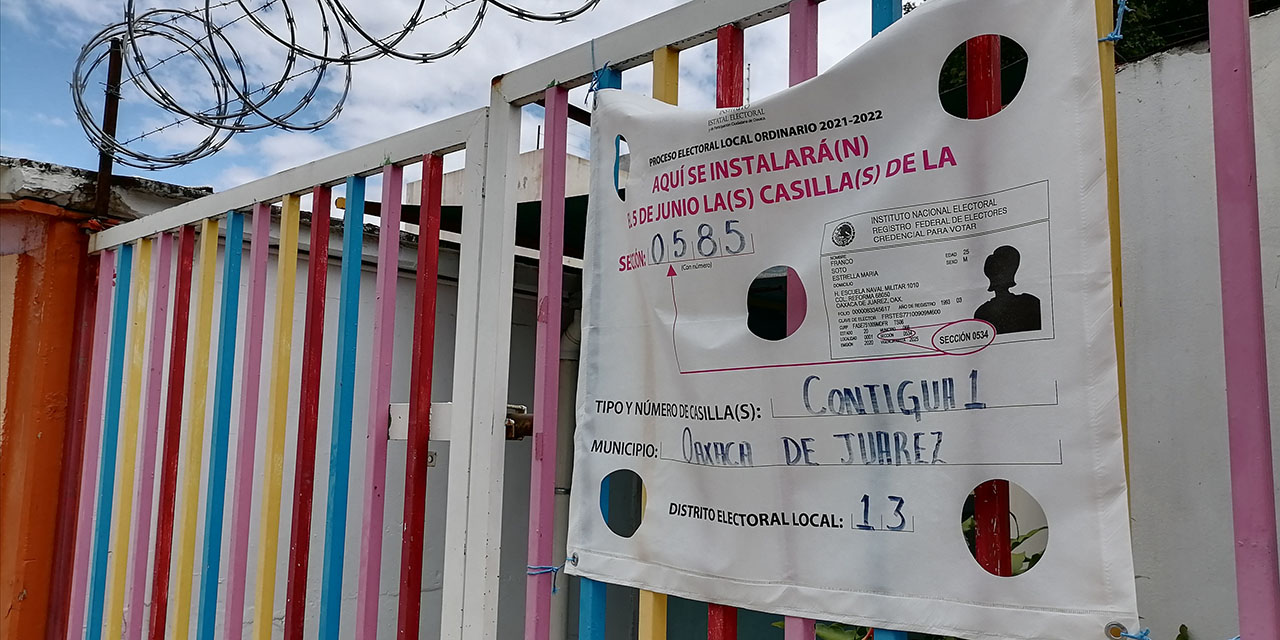 Van 445 escuelas como centros de recepción del voto | El Imparcial de Oaxaca