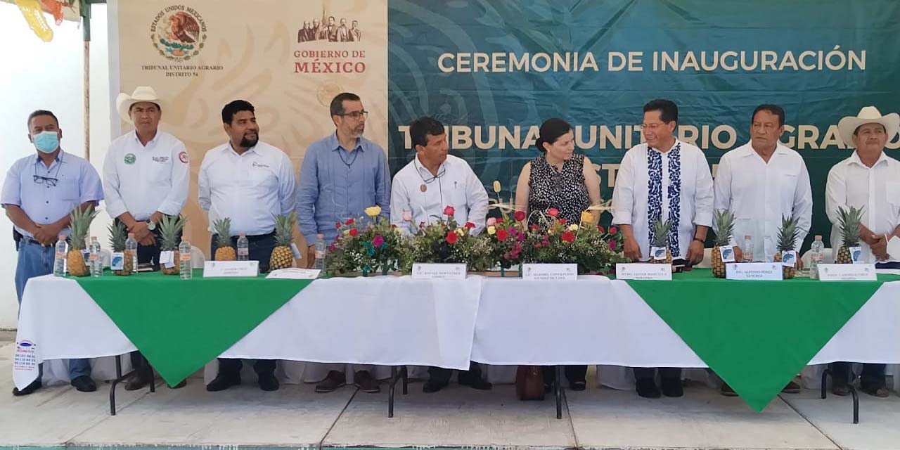 Inauguran en Puerto Escondido Tribunal Unitario Agrario 54 | El Imparcial de Oaxaca