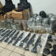 Aseguraron arsenal en camión en Tabasco: chalecos, cascos, miles de balas y 17 fusiles