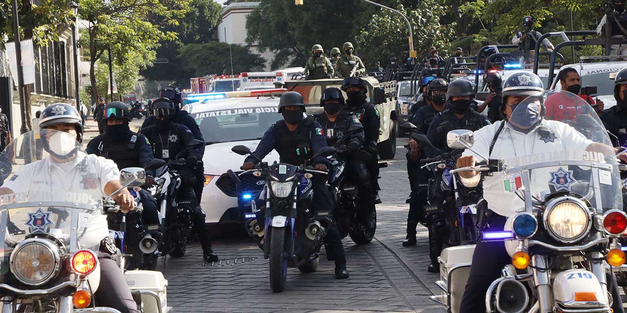 Operativo Guelaguetza con mil 500 policías | El Imparcial de Oaxaca