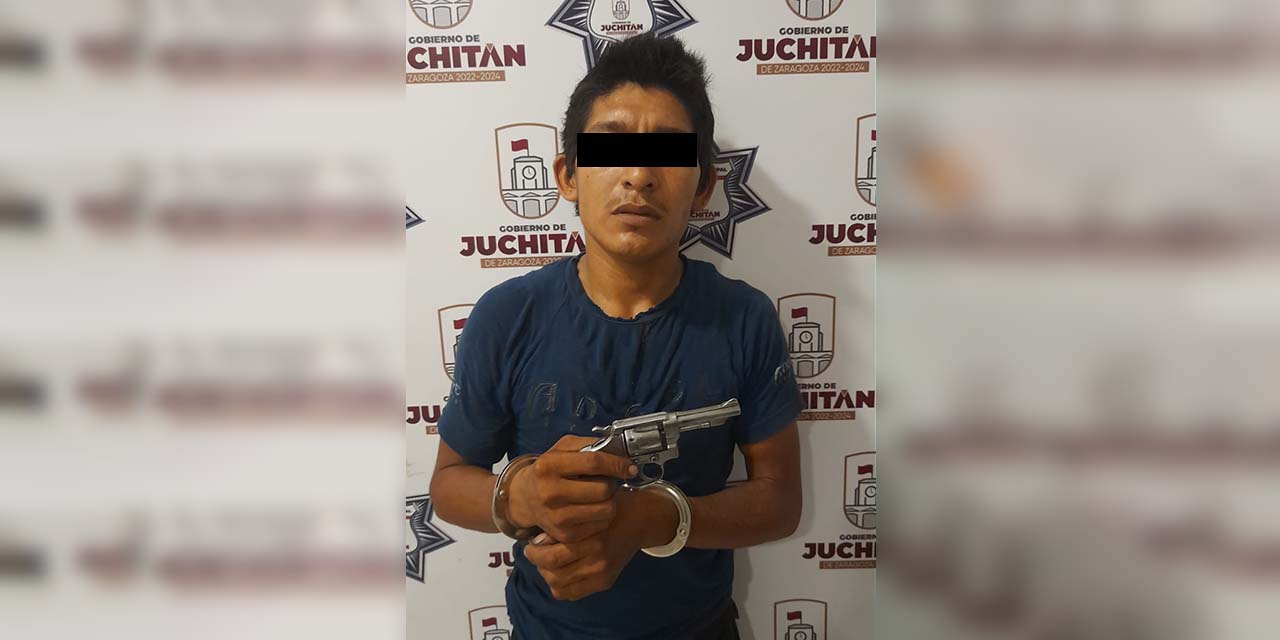 Policías detienen a sujeto armado | El Imparcial de Oaxaca