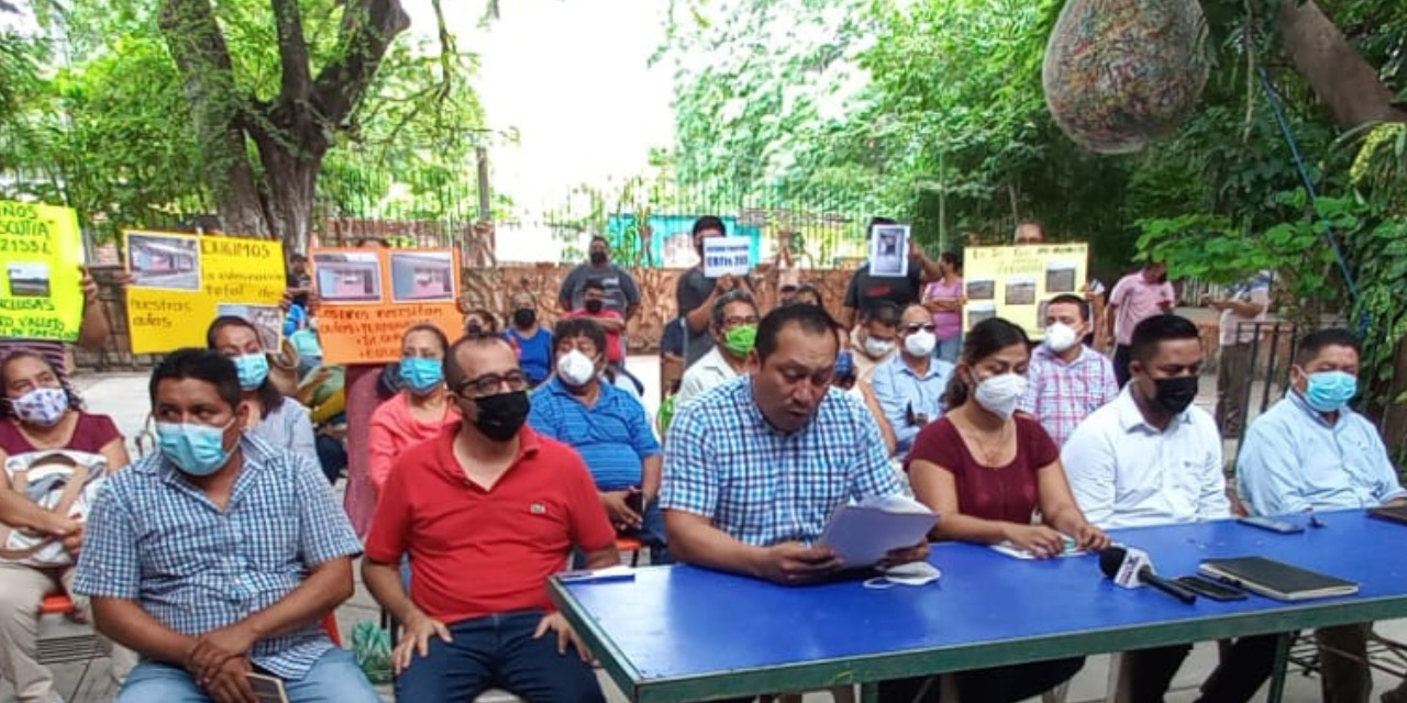 Demandan reconstrucción y conclusión de escuelas | El Imparcial de Oaxaca