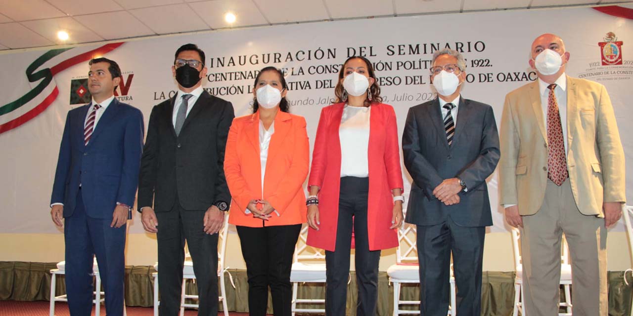 Reconoce PJE aportaciones de legisladores a la Constitución | El Imparcial de Oaxaca